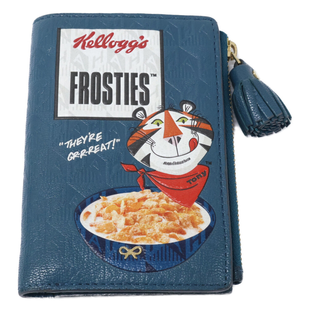 Anya Hindmarch Frosted Flakes Folding Wallet (Bi-fold wallet with coin purse)...